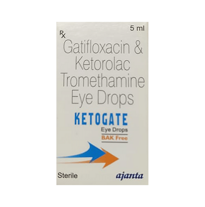 Ketogate Eye Drop BAK Free