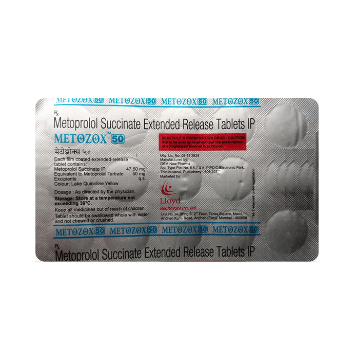 Metozox 50 Tablet ER