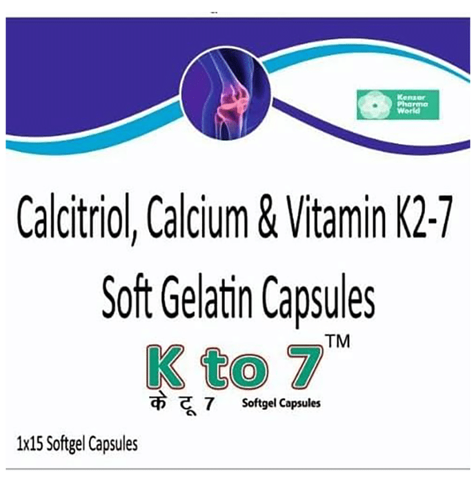 K to 7 Softgel Capsule