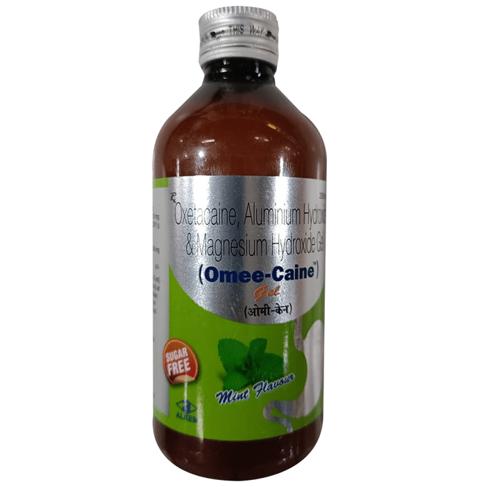 Omee-Caine Oral Gel Mint Sugar Free
