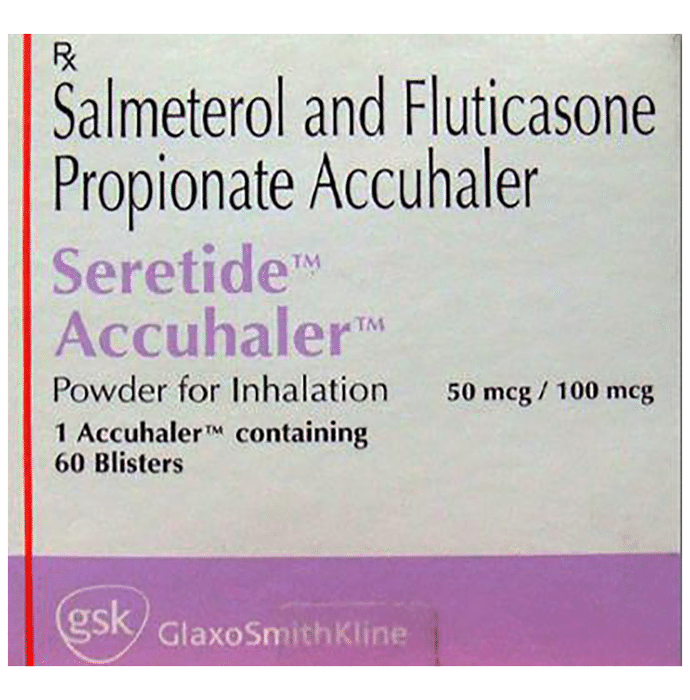 Seretide 50mcg/100mcg Accuhaler
