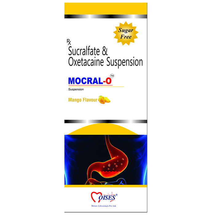 Mocral-O Oral Suspension Mango Sugar Free
