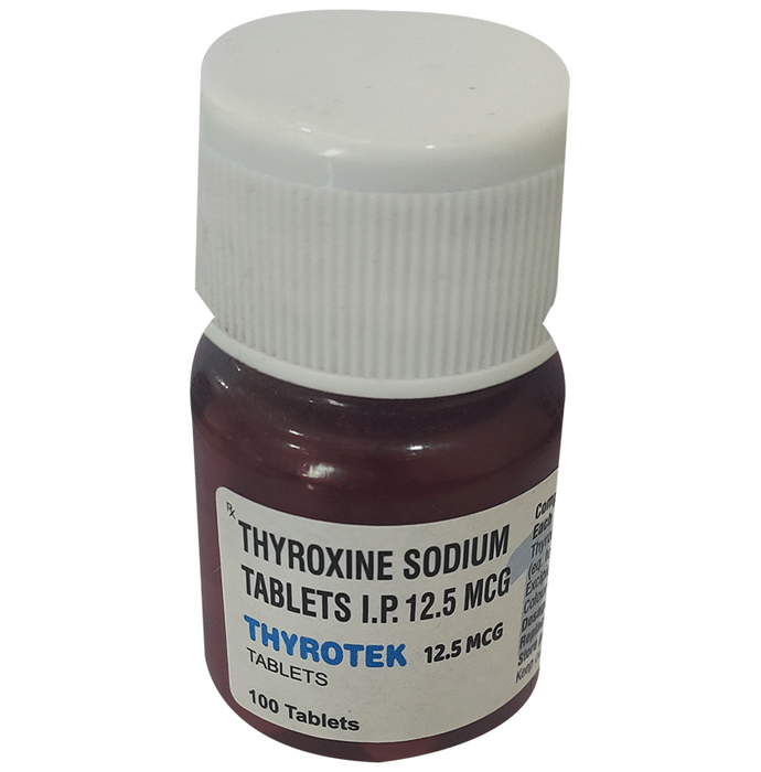Thyrotek 12.5mcg Tablet