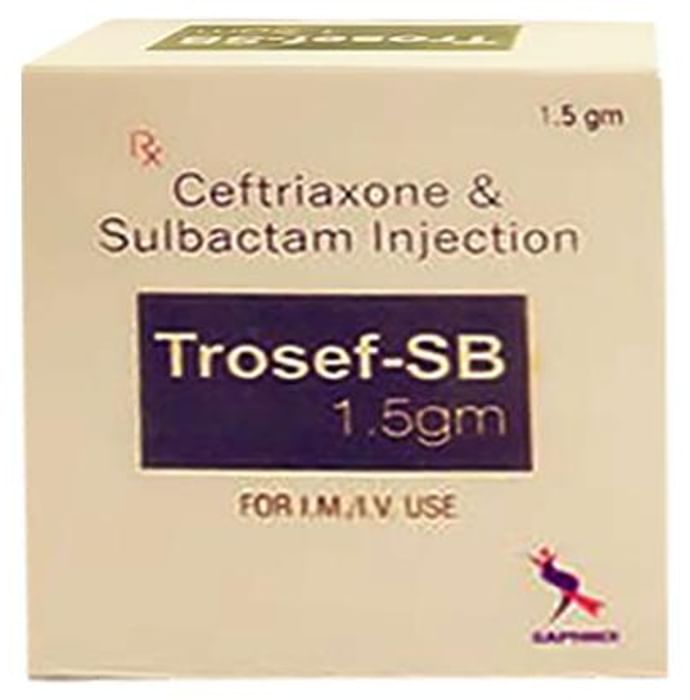 Trosef-SB 1.5gm Injection