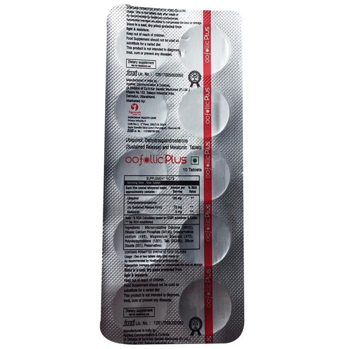 Oofollic Plus Tablet SR
