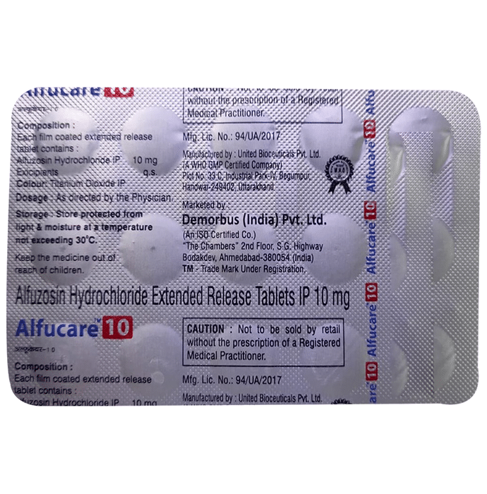 Alfucare 10 Tablet ER