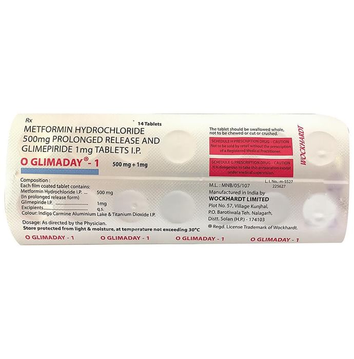 O Glimaday 1 Tablet PR