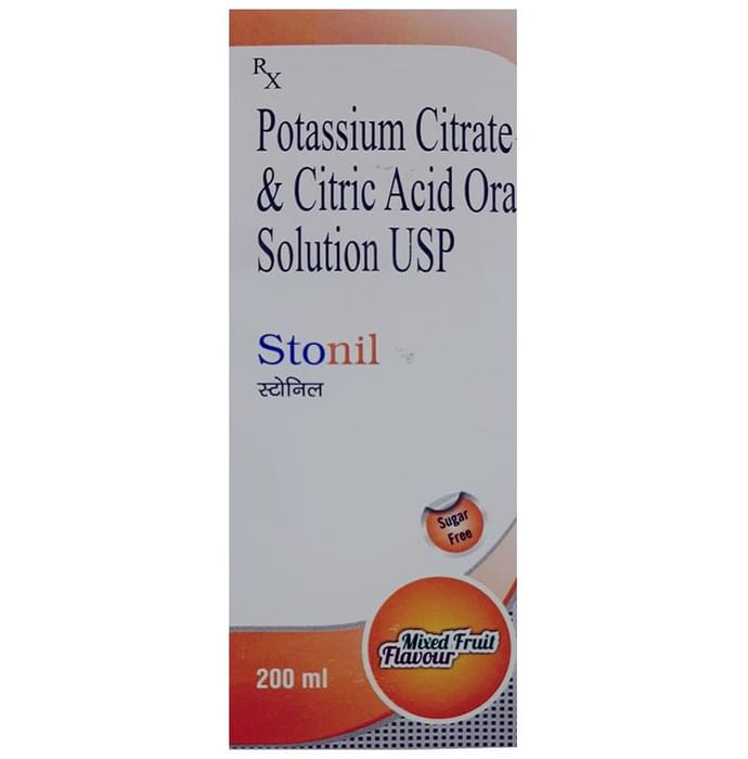 Stonil Oral Solution Mixed fruit flavour Sugar Free