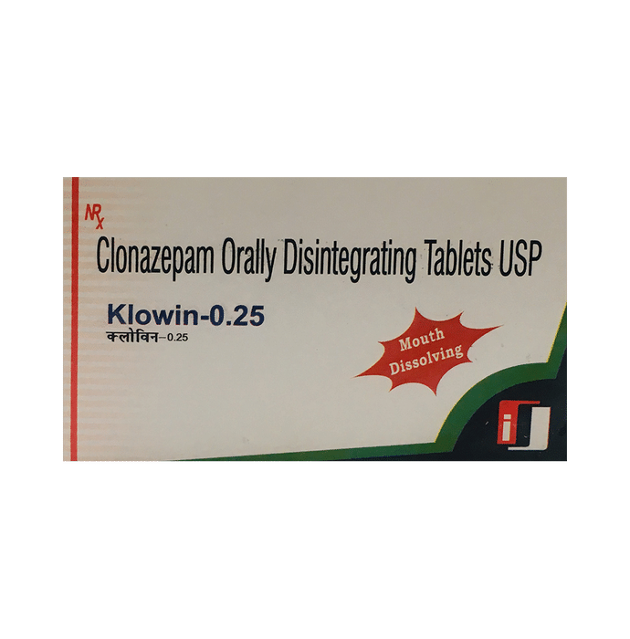 Klowin 0.25mg Tablet MD