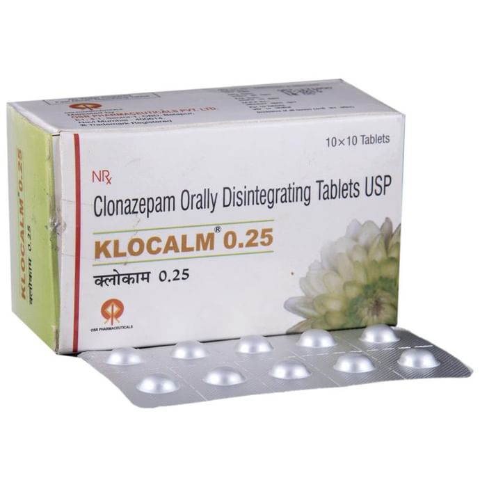 Klocalm 0.25 Tablet DT
