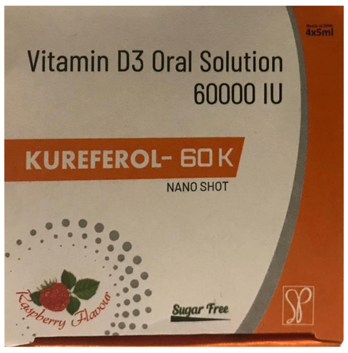 Kureferol 60K Nano Shot Raspberry Sugar Free