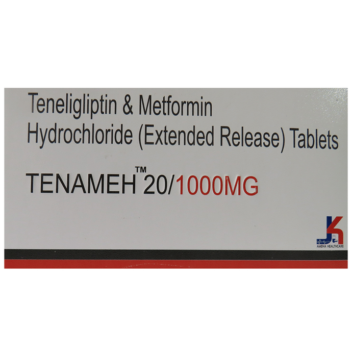 Tenameh 20/1000mg Tablet ER