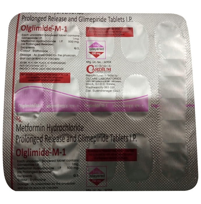 Olglimide-M 1 Tablet PR