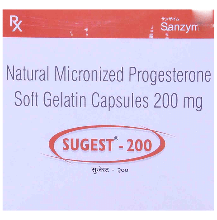 Sugest 200 Soft Gelatin Capsule