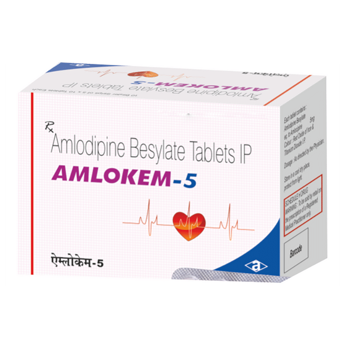 Amlokem 5mg Tablet
