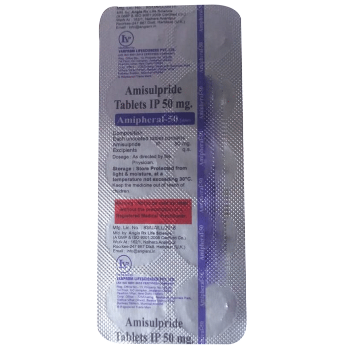 Amipheral 50mg Tablet