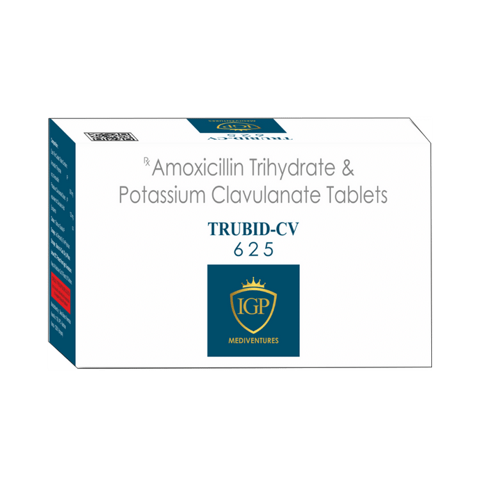 Trubid-CV 625 Tablet