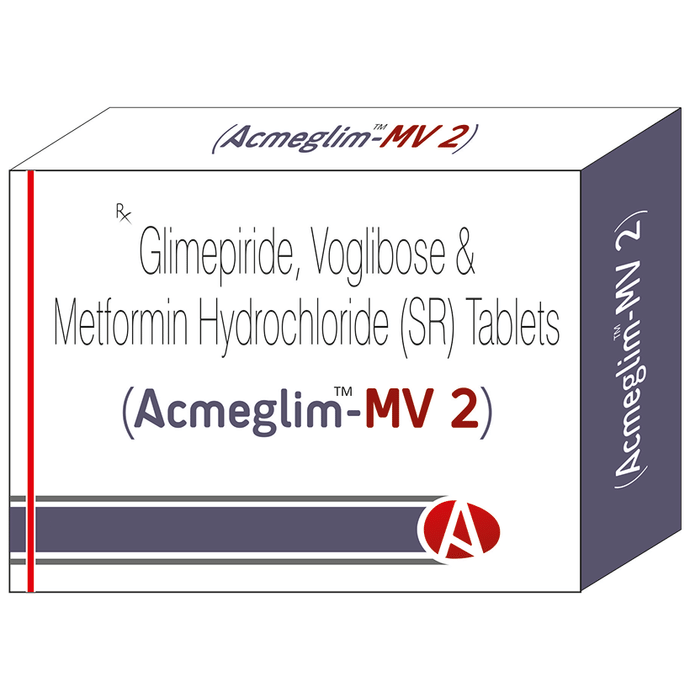 Acmeglim-MV 2 Tablet SR