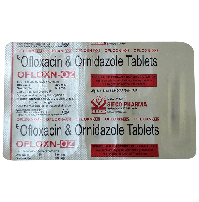 Ofloxn-OZ Tablet