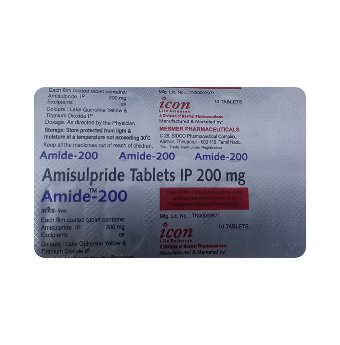 Amide 200mg Tablet