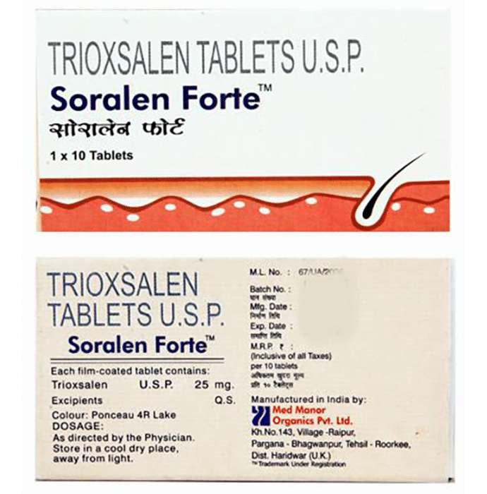 Soralen Forte 25mg Tablet