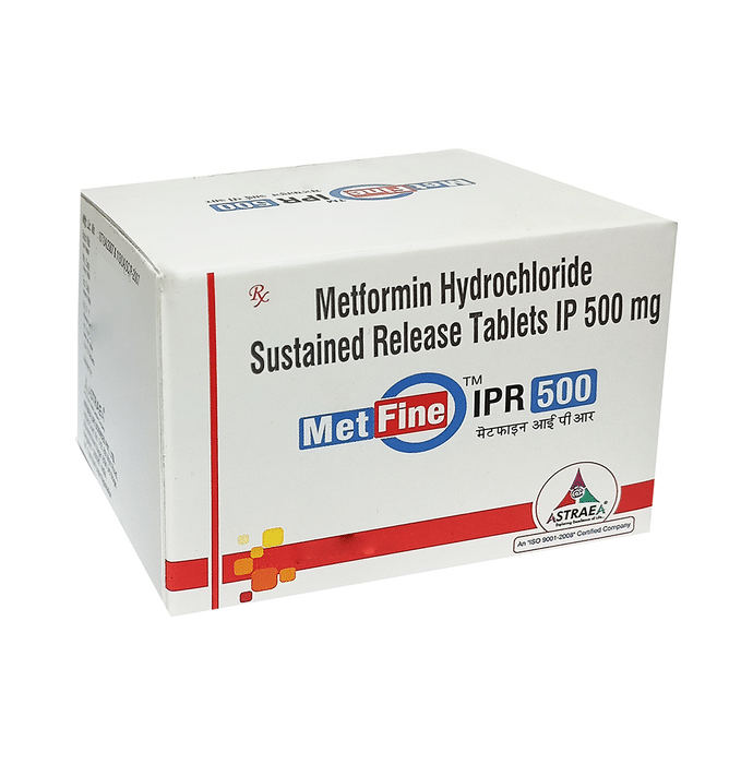 Metfine IPR 500 Tablet SR