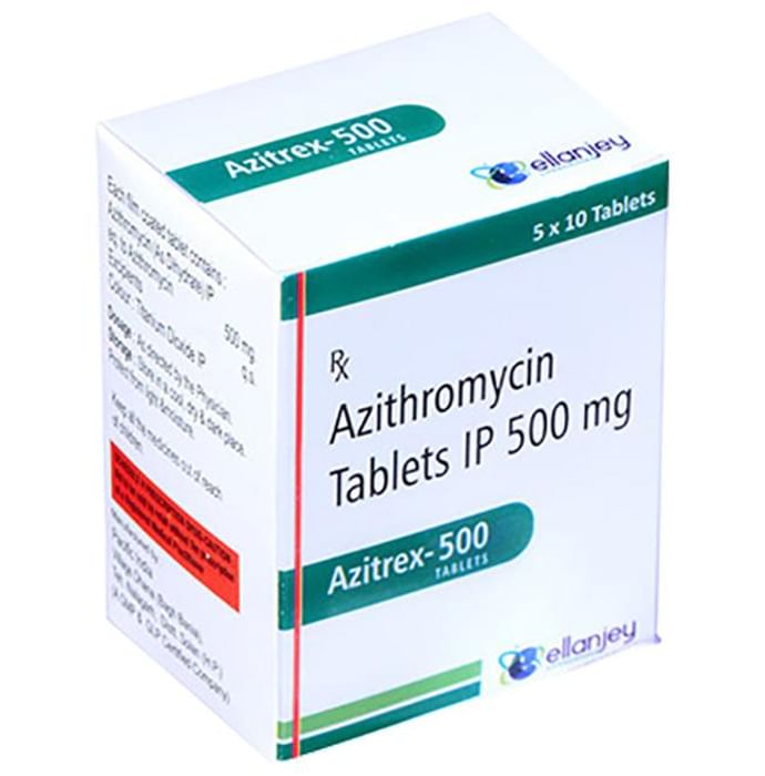 Azitrex 500 Tablet