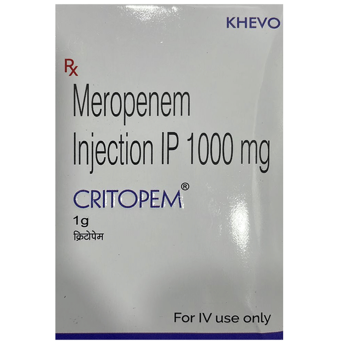 Critopem 1g Injection