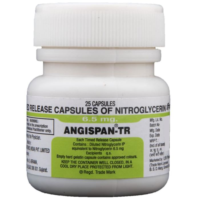 Angispan-TR 6.5mg Capsule