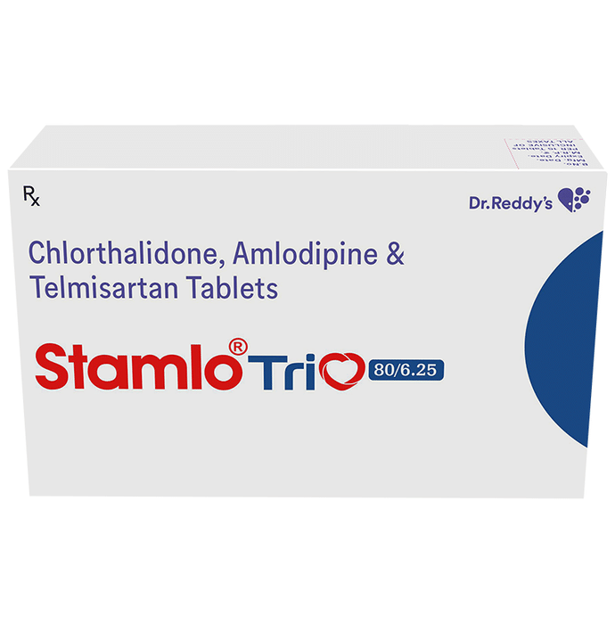 Stamlo Trio 80/6.25 Tablet