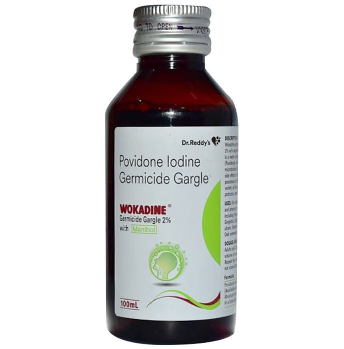 Wokadine Germicide Gargle 2% with Menthol