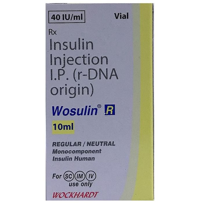 Wosulin-R 40IU/ml Injection