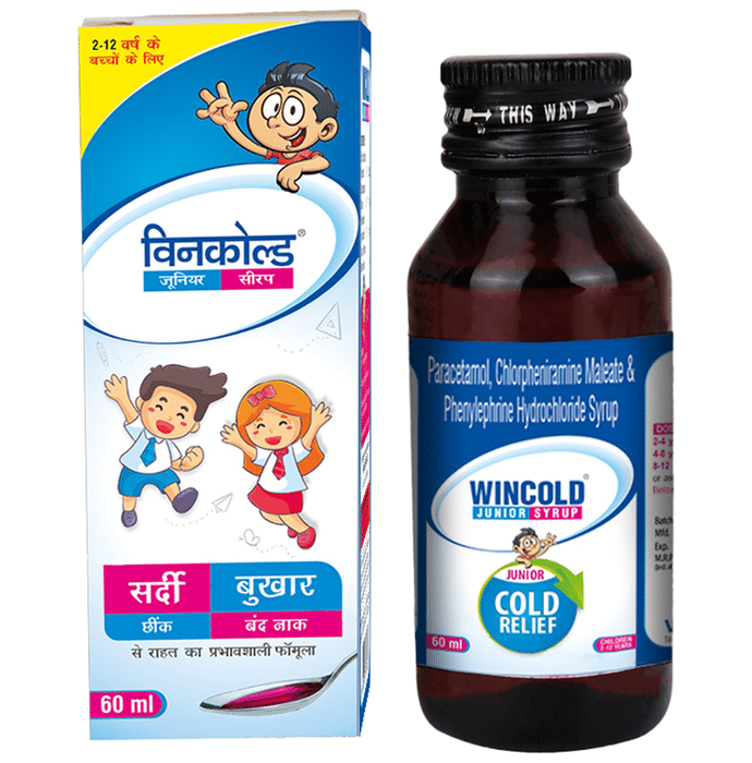 Wincold Junior Cold Relief Syrup