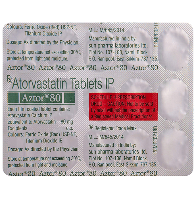 Aztor 80 Tablet