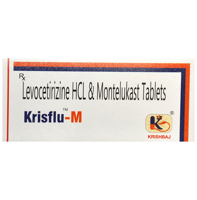 Krisflu M 5mg/10mg Tablet