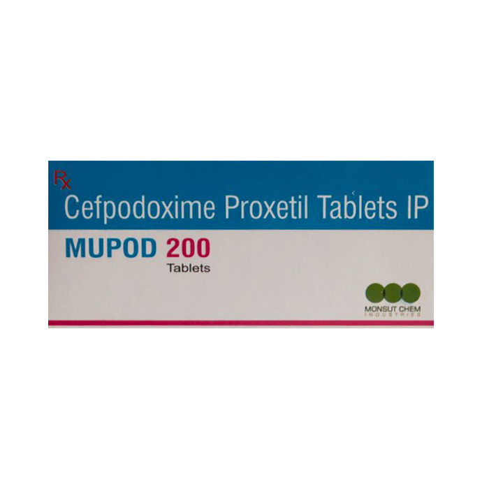 Mupod 200mg Tablet