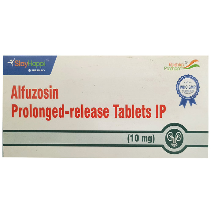 StayHappi Alfuzosin 10mg Tablet PR