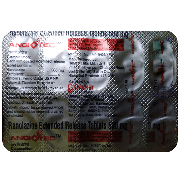 Angiotec Tablet ER