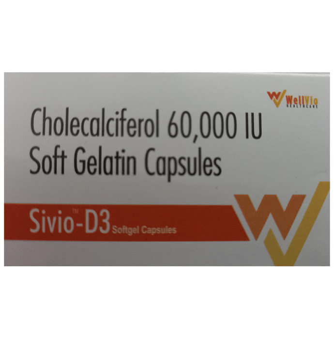 Sivio-D3 Softgel Capsule