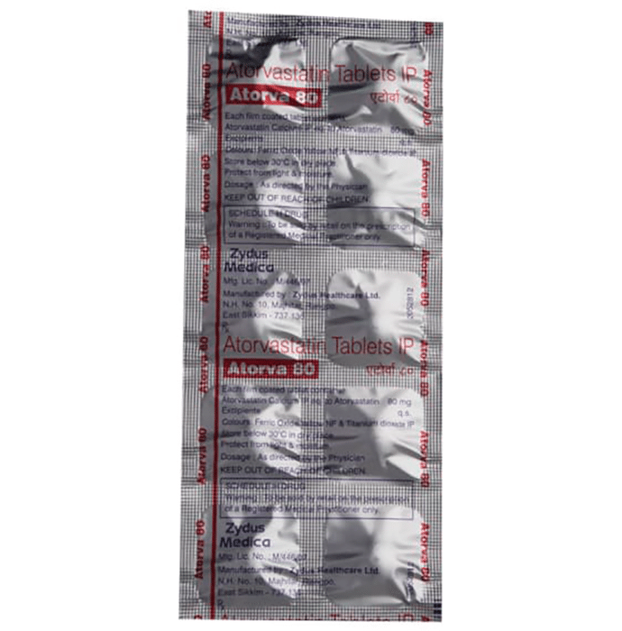 Atorva 80 MD Tablet