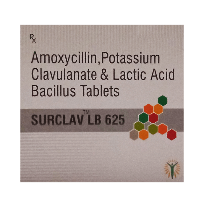 Surclav LB 625 Tablet