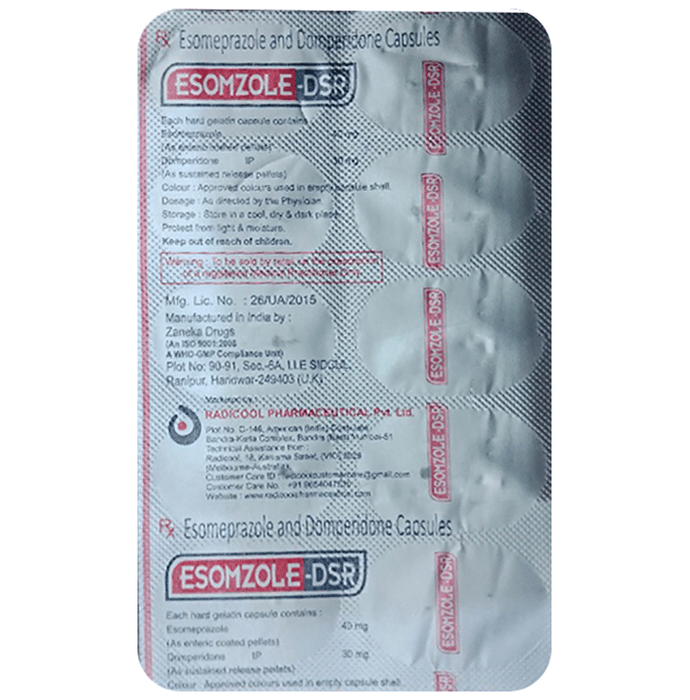 Esomzole -DSR Capsule