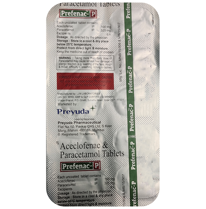 Prefenac-P Tablet