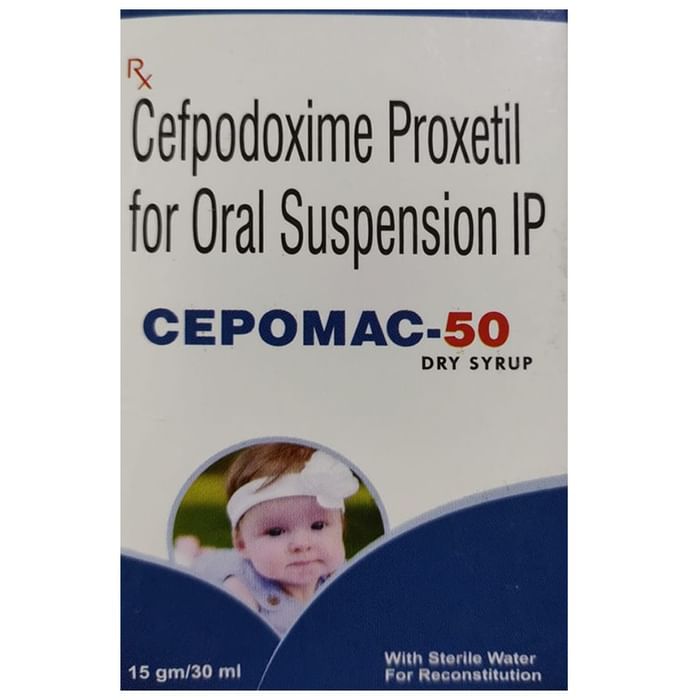 Cepomac 50 Dry Syrup