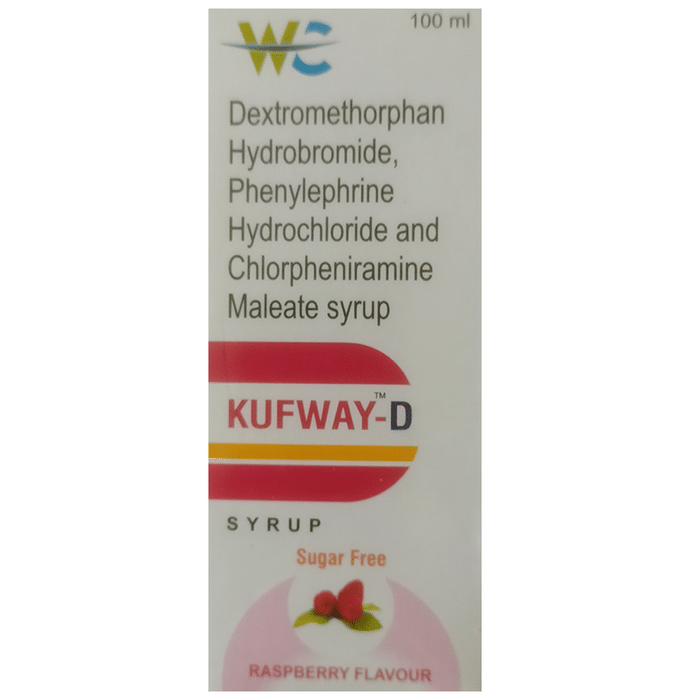 Kufway-D Syrup Raspberry Sugar Free
