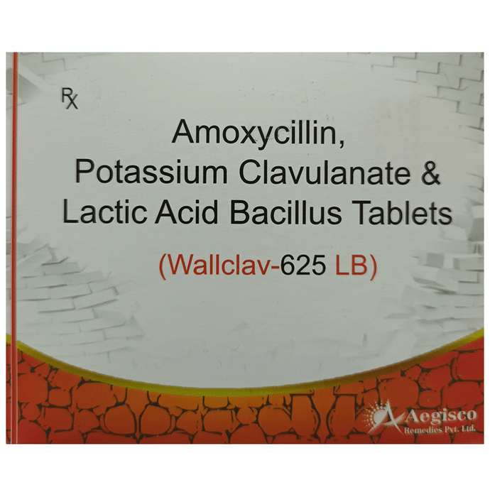 Wallclav 625 LB Tablet