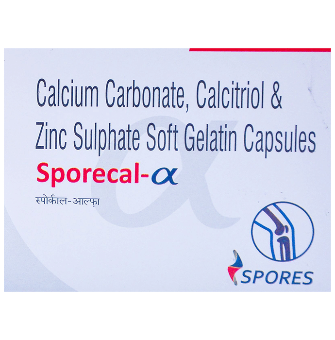 Sporecal-Alpha Soft Gelatin Capsule