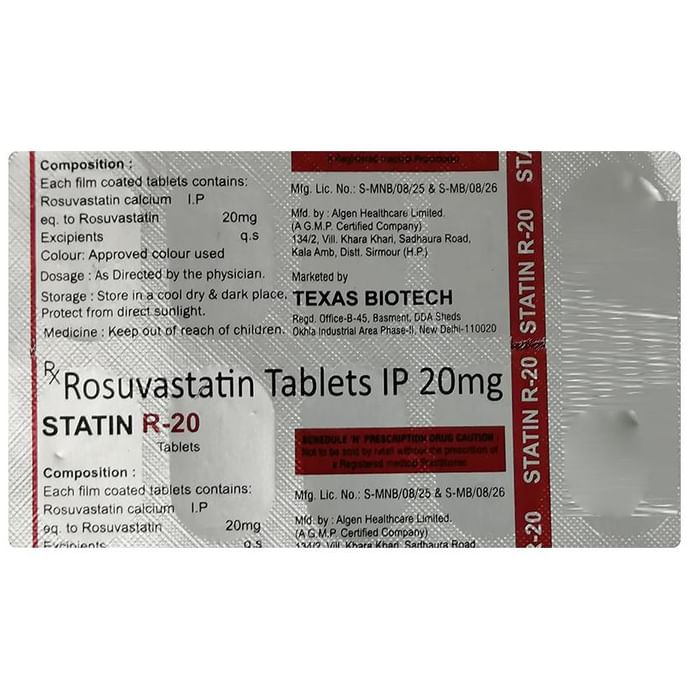 Statin R 20 Tablet