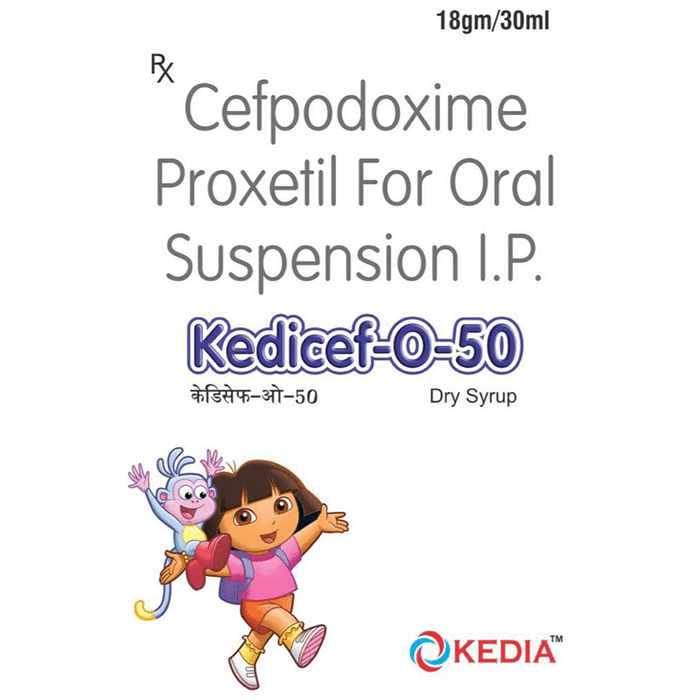 Kedicef-O 50 Dry Syrup