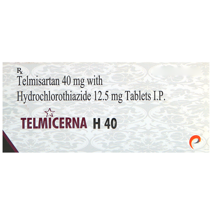 Telmicerna H 40 Tablet